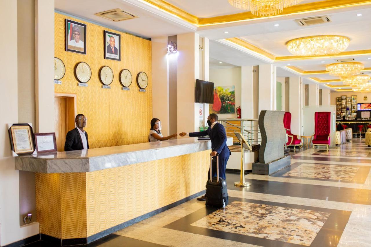 Hotel Sunshine Enugu Bagian luar foto